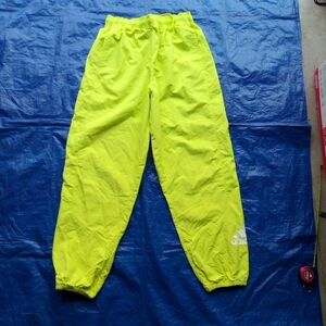 Adidas  Neon Yellow Track Pants